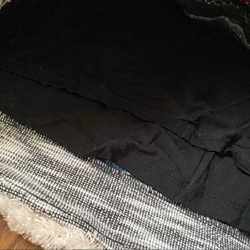 Anthropologie Moulinette Soeurs Erine Beaded Fringe Sequin Stripe A-Line Skirt - Picture 5 of 8